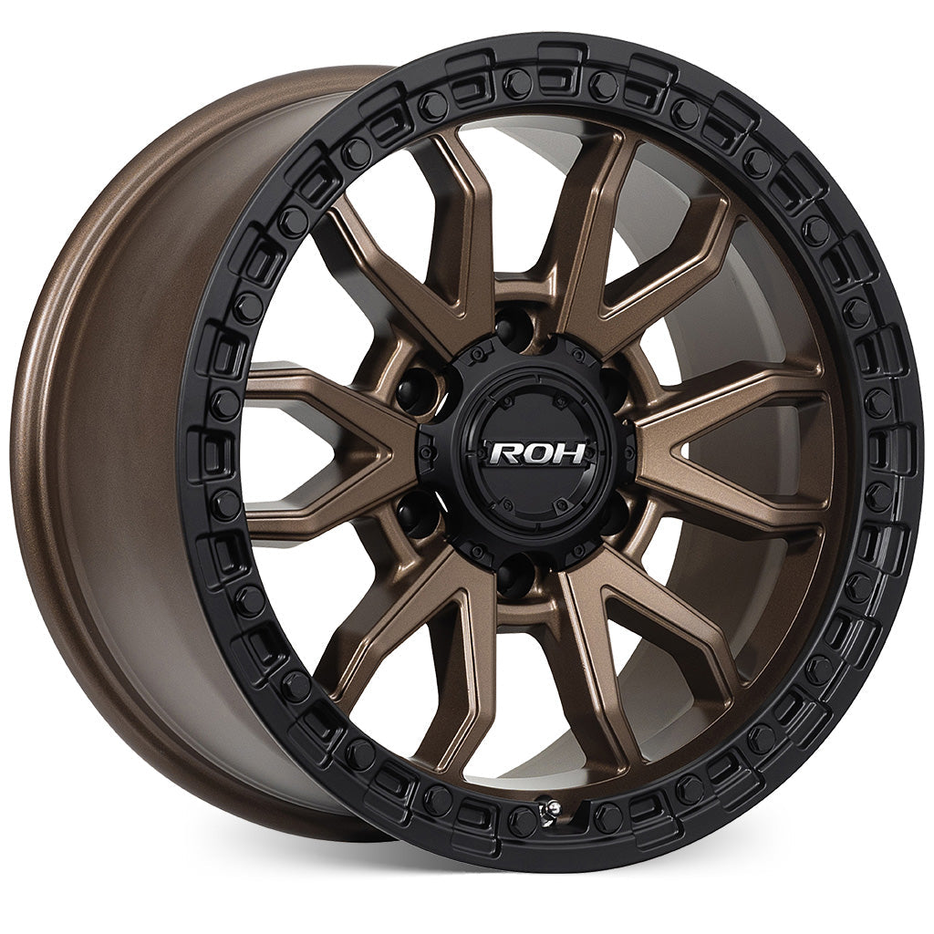 ROH Alloy RAID - Matt Bronze w/Matt Black Lip