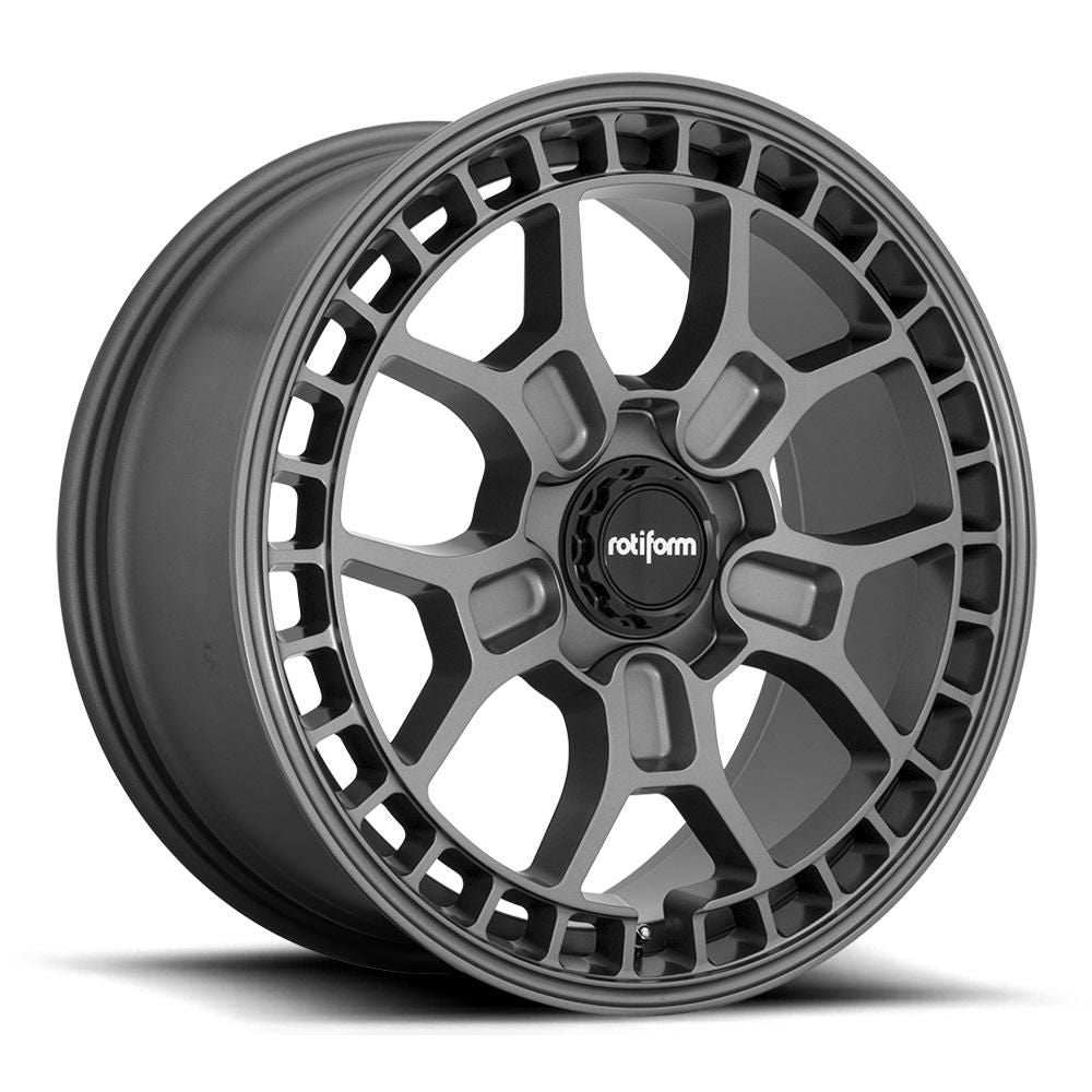 19X8.5 ROTIFORM R181 ZMO-M 5X114.3 72.7 35P MATTE ANTHRACITE - SET OF 4