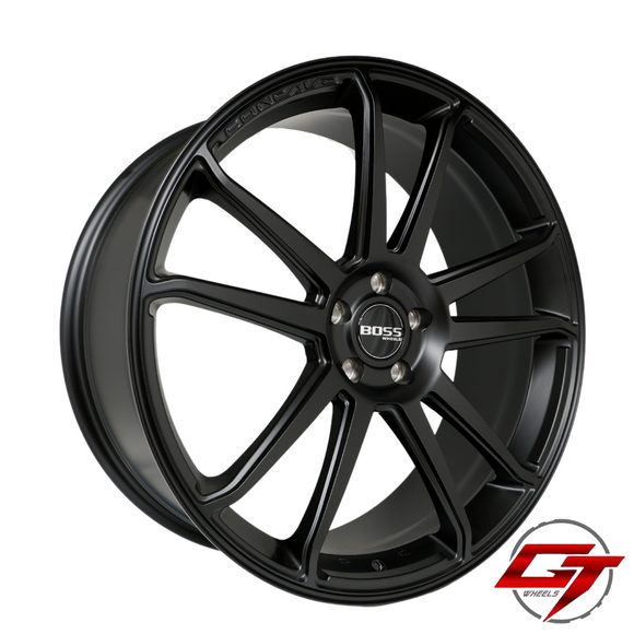 22X9 BOSS VIPER 5X114.3 35P GLOSS BLACK - SET OF 4