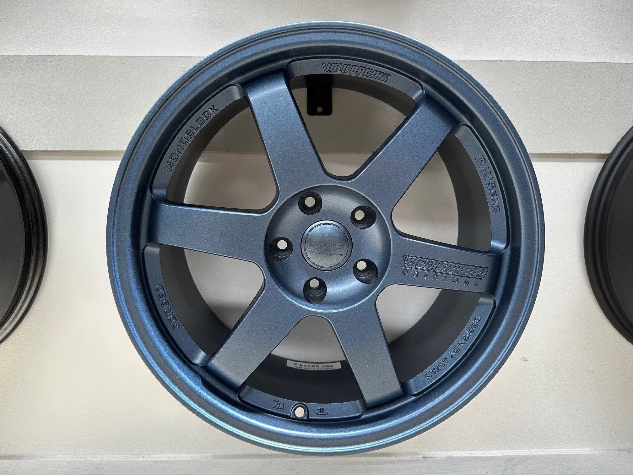 17X7 RAYS REPS 38P 5X114.3 73.1 BLUE - SET OF 4