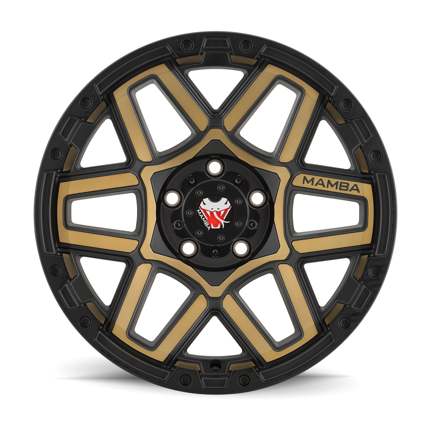 18x9 Mamba M23 -12p negative Offset 6x139.7 Sand