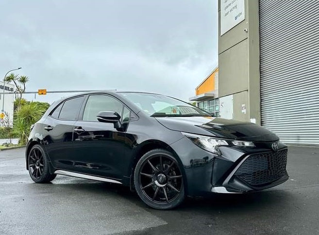 17X7 BGW TECH-9 35P 4X114.3 4X100 73.1 GLOSS BLACK - SET OF 4