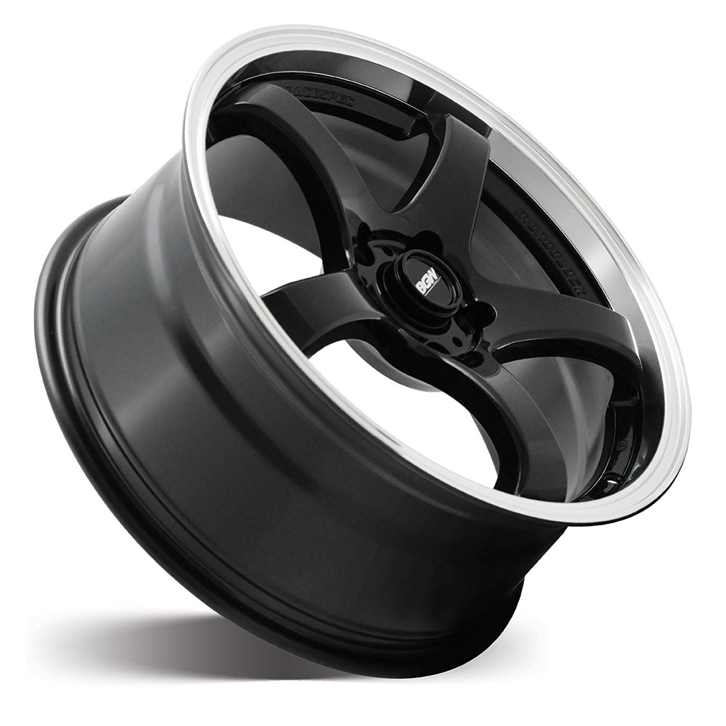 BGW FURY - Gloss Black w/Machined Lip