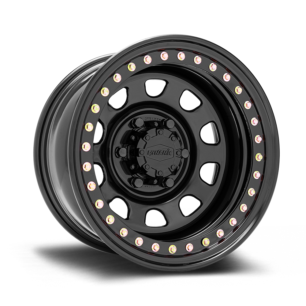 Dynamic Steel GENUINE BEADLOCK D SHAPE - Satin Black