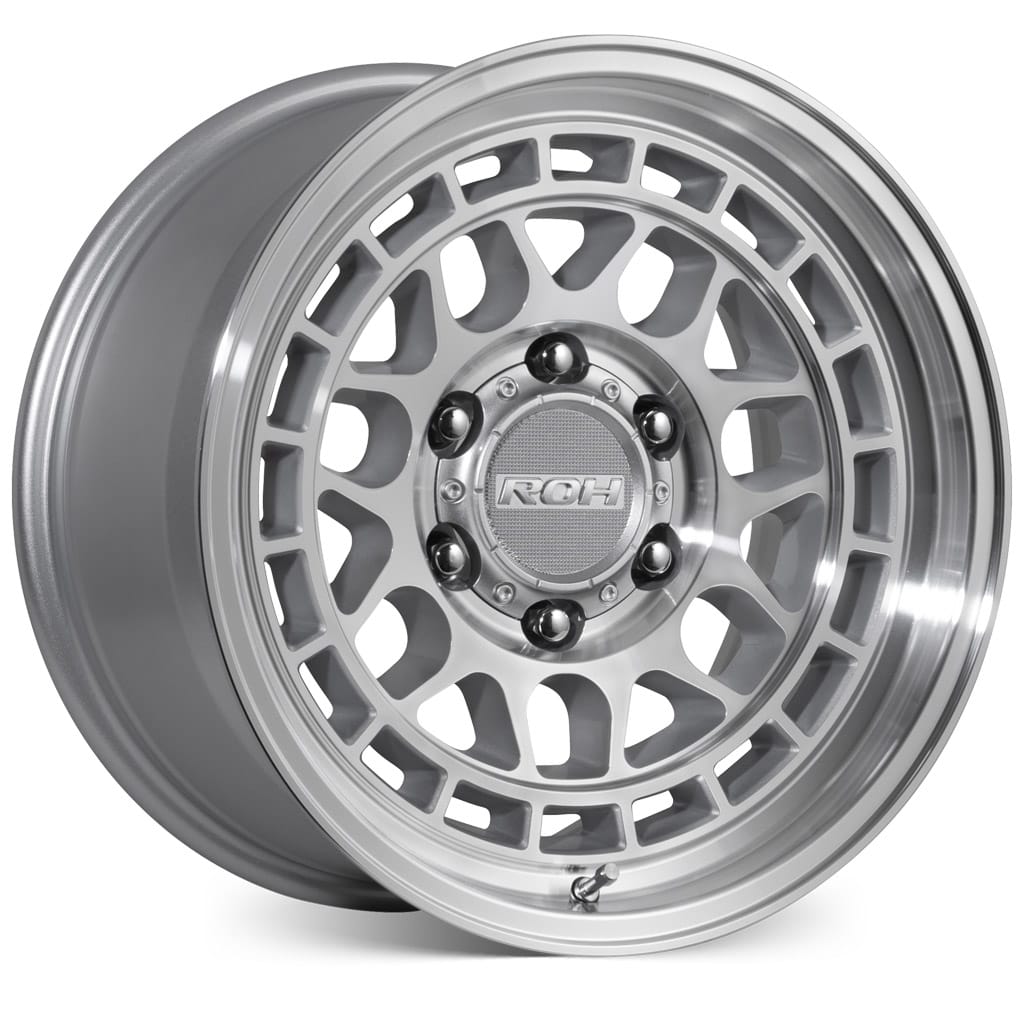 ROH Alloy LOTUS - Silver w/Machined Face