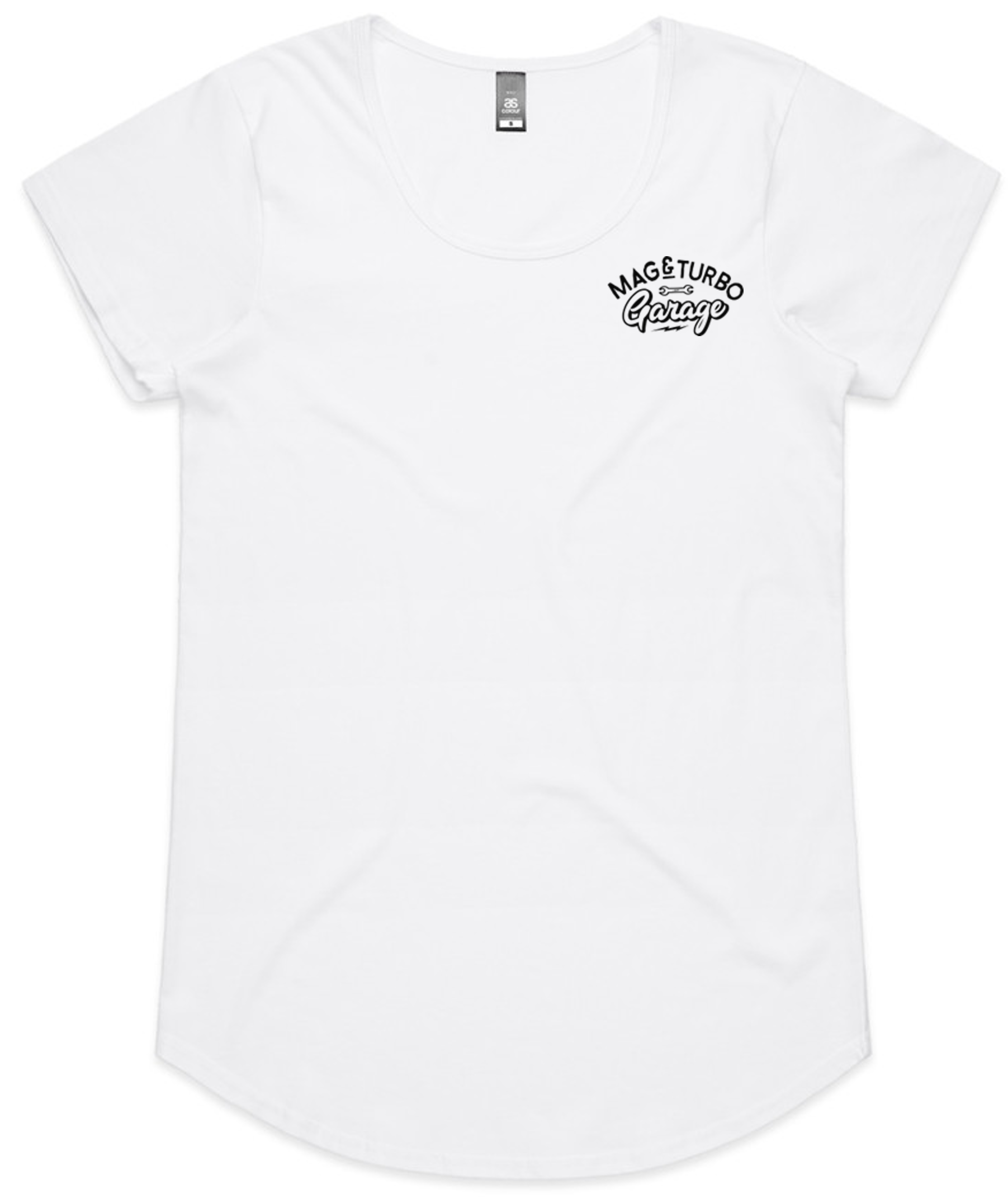 Mag and Turbo - Womens Mali Tee - White