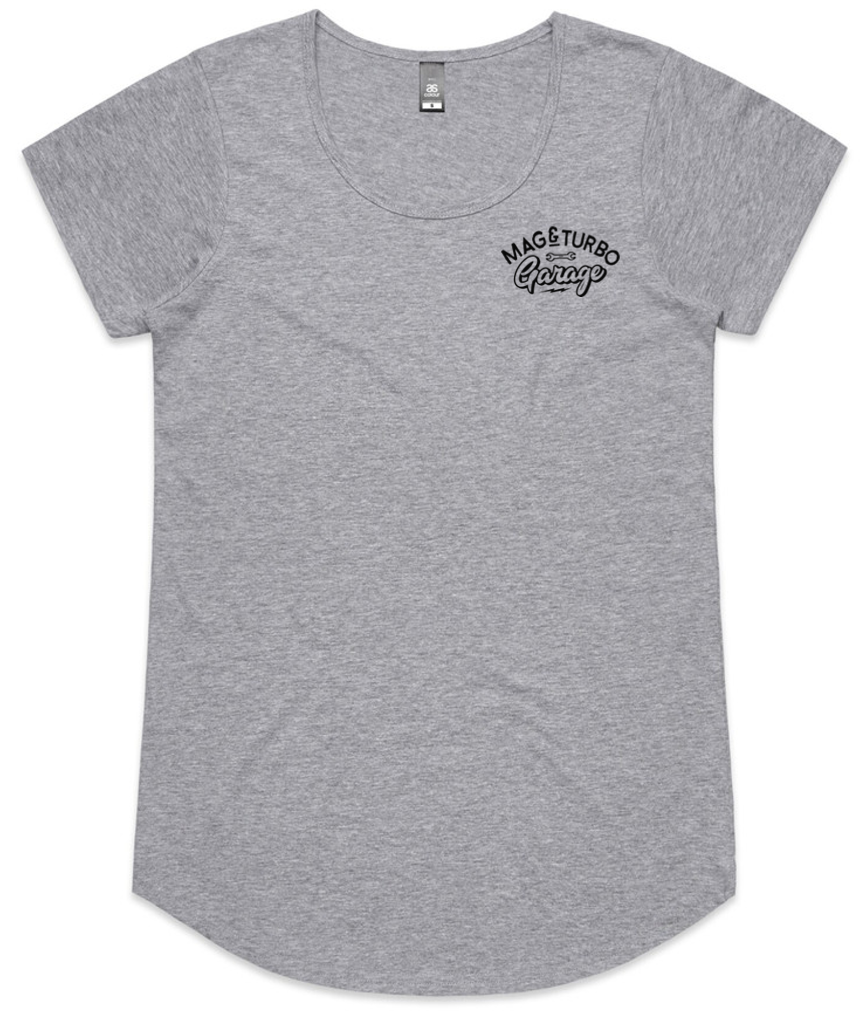Mag and Turbo - ASC Womens Mali Tee - Grey