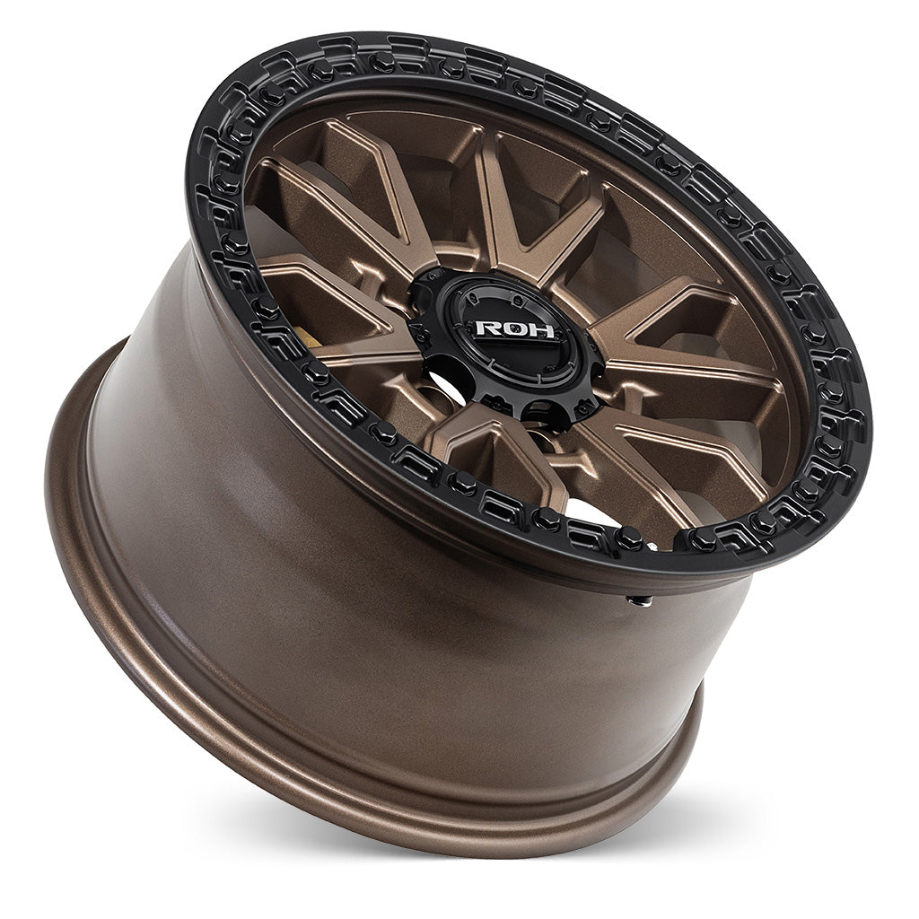 ROH Alloy RAID - Matt Bronze w/Matt Black Lip