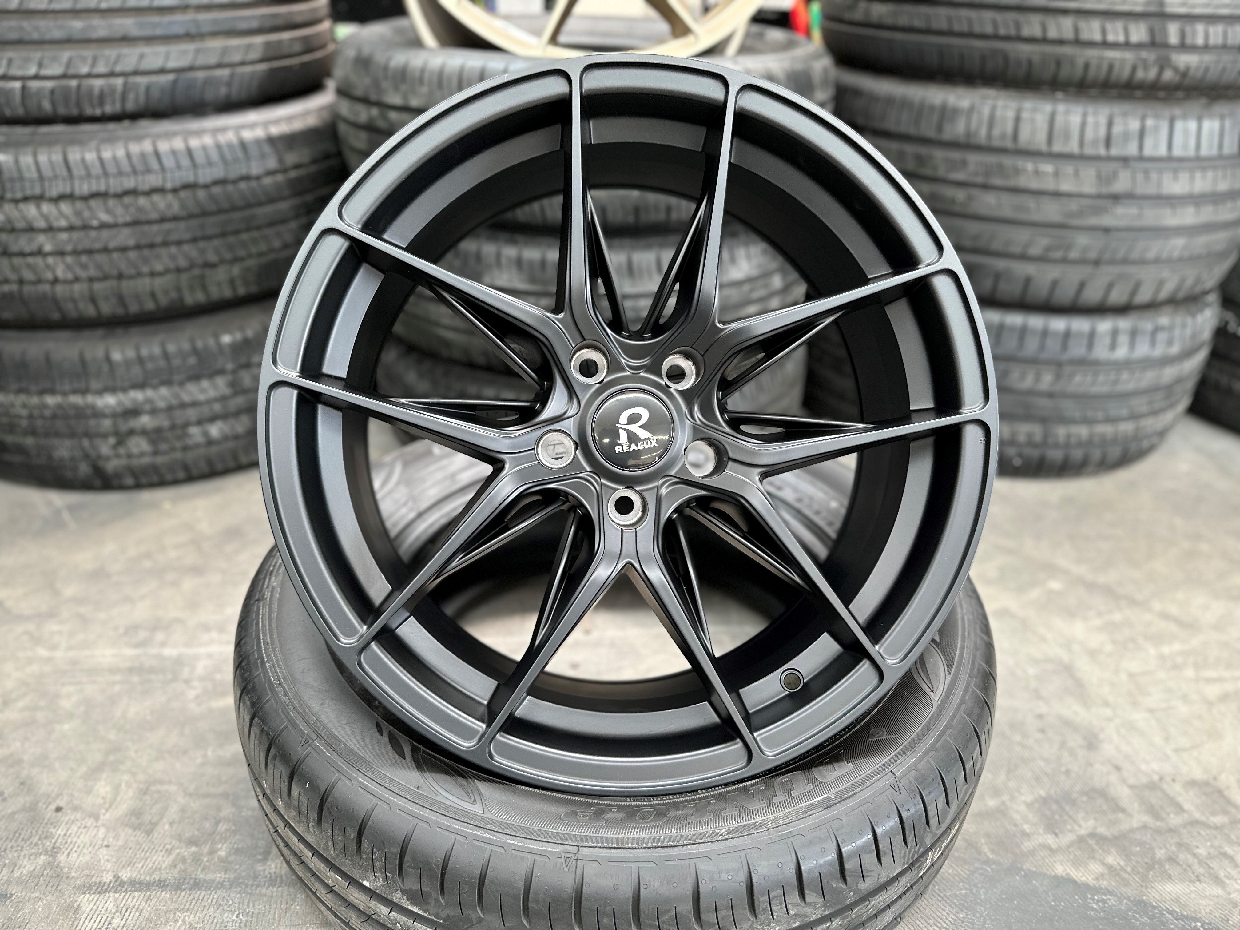 18x8.5 MTG Exhale 35p 73.1 5x114.3 73.1CB - Matte Black