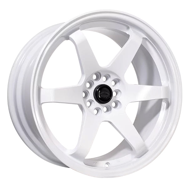 18x9 MTG Replay 38p 73.1 5x100 5x114.3 73.1CB - Gloss White