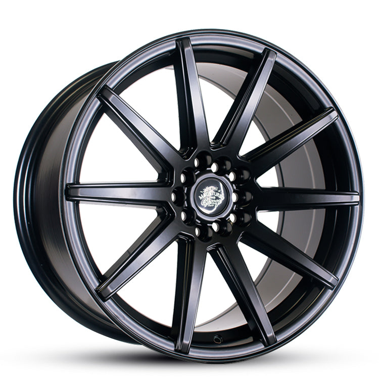 18x9 MTG Jhampion 38p 73.1 5x100 5x114.3 73.1CB - Satin Black