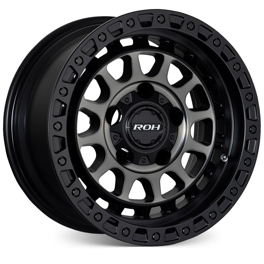 ROH Alloy ASSAULT - Matt Black w/Machined Face & Dark Tint