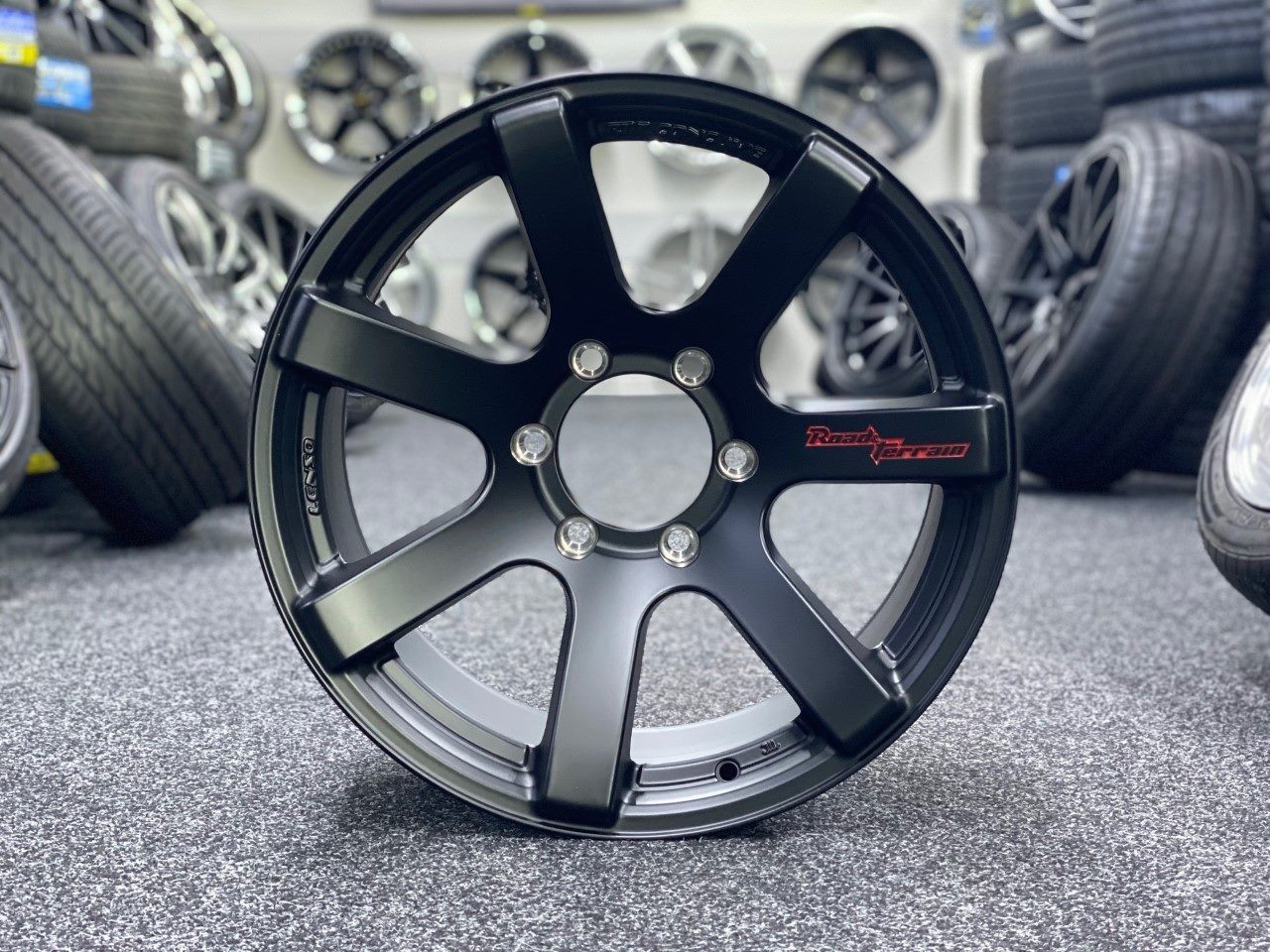 18X9 LENSO RTC 20P 6X139.7 MATTE BLACK - DEEP CONCAVE - SET OF 4