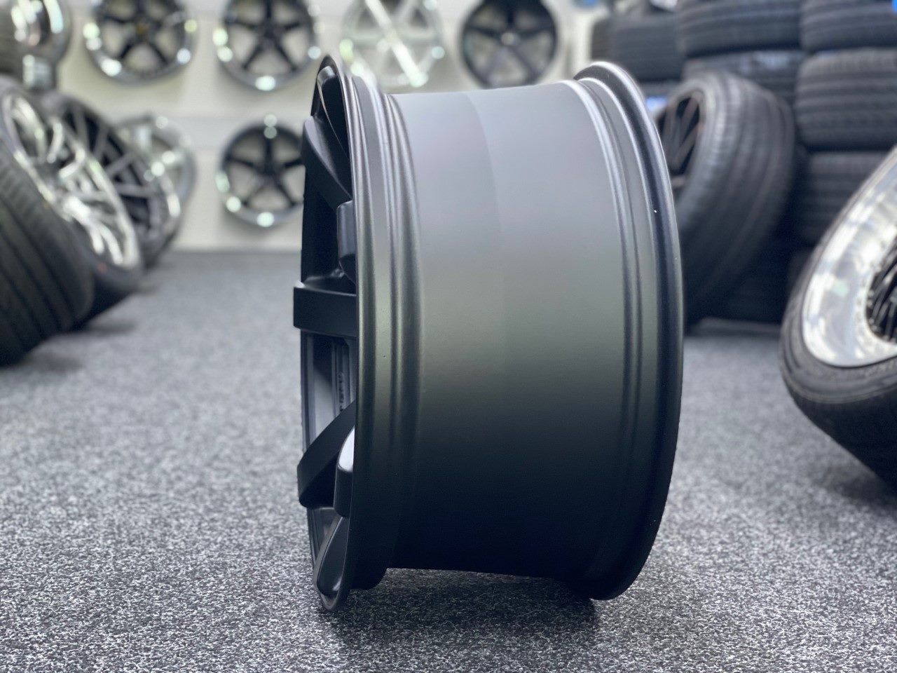 18X9 LENSO RTC 20P 6X139.7 MATTE BLACK - DEEP CONCAVE - SET OF 4