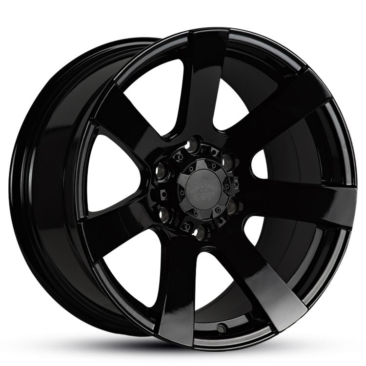 20X9.5 MTG BOSS 20P 6X139.7 GLOSS BLACK - SET OF 4