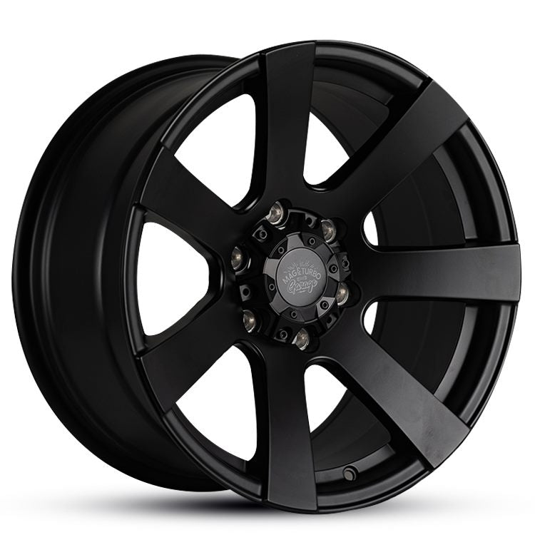20X9.5 MTG BOSS 20P 6X139.7 SATIN BLACK - SET OF 4