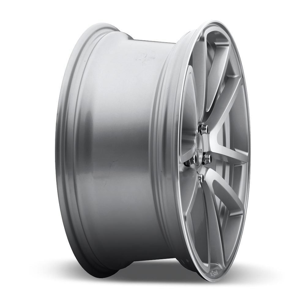 19X10 ROTIFORM SPF 5X114.3 5X112 40P SILVER MACHINE - SET OF 4