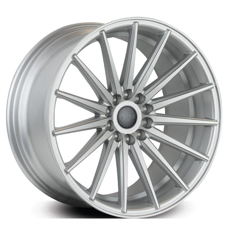 19X8.5 ORBIT GALLOWAY 15 SPOKE 35P 73.1 5X114.3 5X112 SILVER - SET OF 4