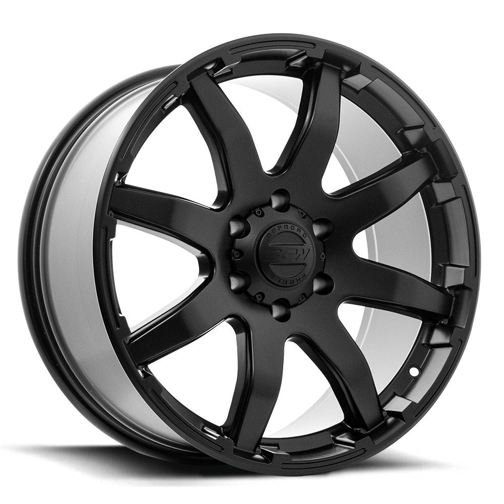 20X9 BGW MOTION 12P 6X139.7 MATT BLACK - SET OF 4