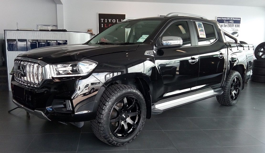 20X9 BGW MOTION 12P 6X139.7 MATT BLACK - SET OF 4