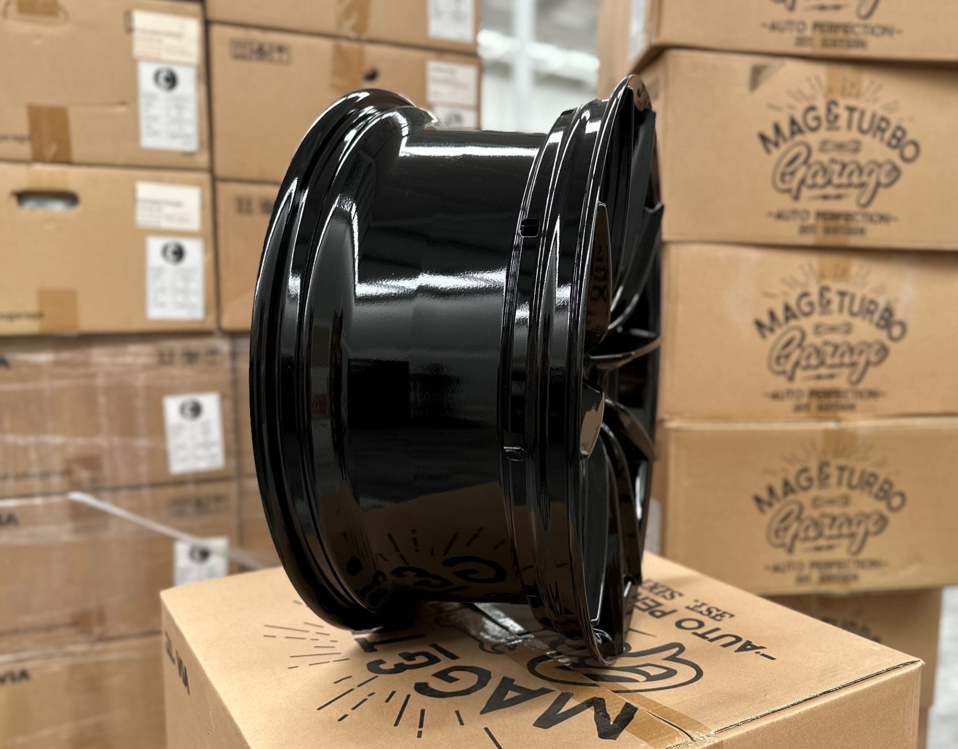 20X9 CURVA SINALOA 35P 5X114.3 GLOSS BLACK - FORGED - LIMITED EDITION - SET OF 4