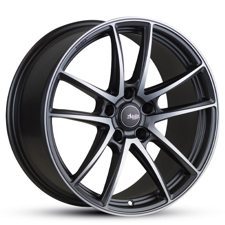 18X8.5 ADVANTI RACING DST SERIES RECON 5X114.3 35P 73.1 - GUNMETAL MACHINED FACE