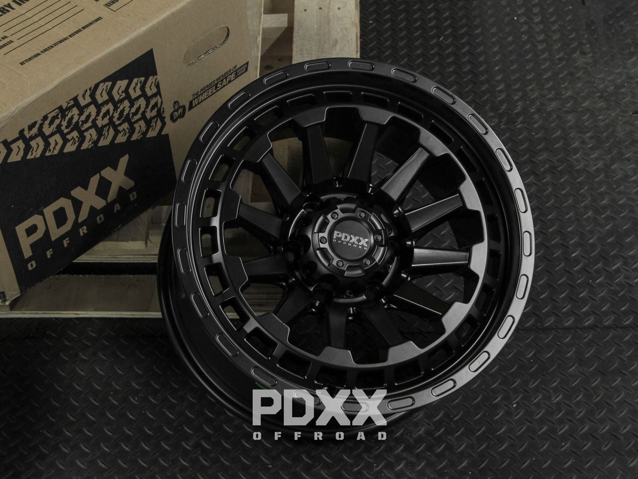 17X9 PDXX OFFROAD BEAST 6X139.7 0P MATTE BLACK - MAG & TURBO - SET OF 4