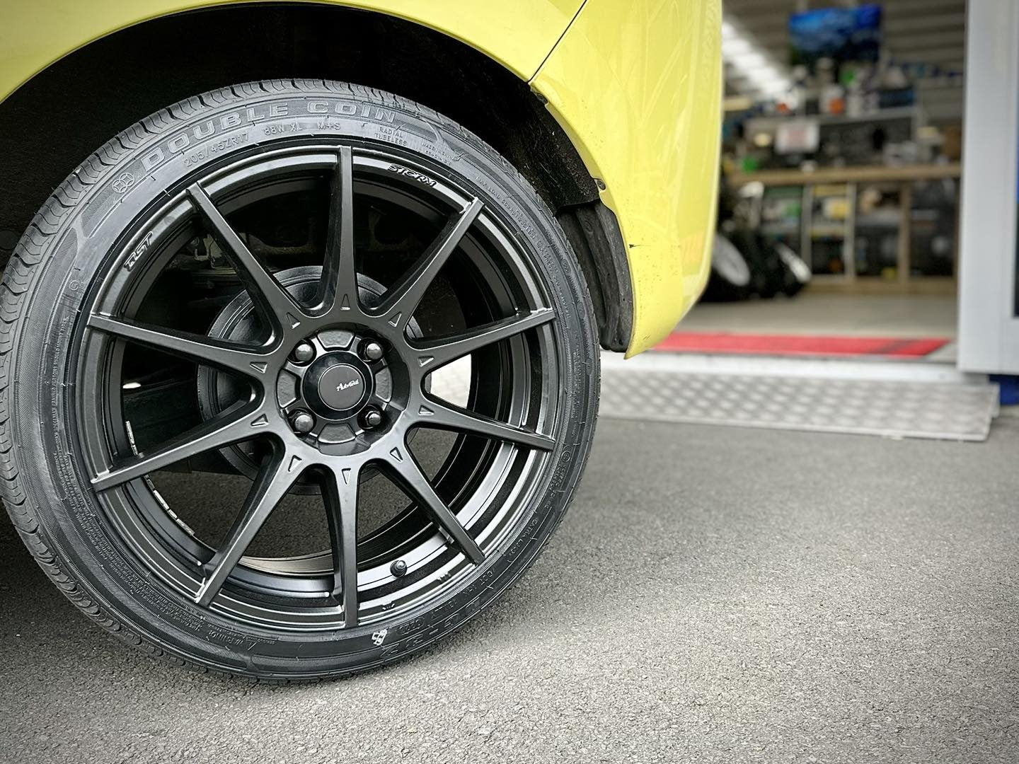 15X8 ADVANTI RACING DST N719 25P 4X100 LIGHTWEIGHT RACING WHEEL - SET OF 4