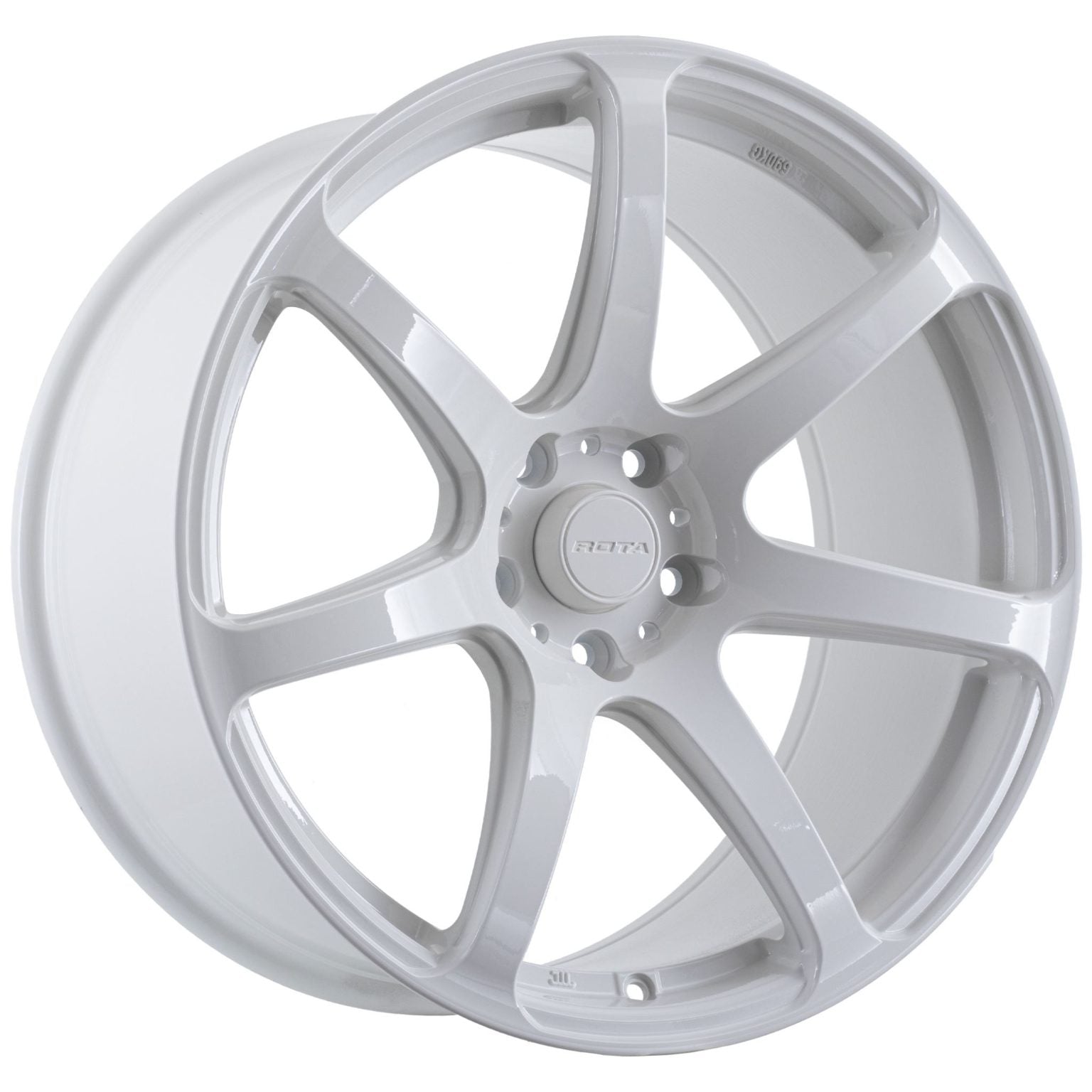 18X8.5 ROTA VECTOR PRO 73.1 42P 5X100 GLOSS WHITE