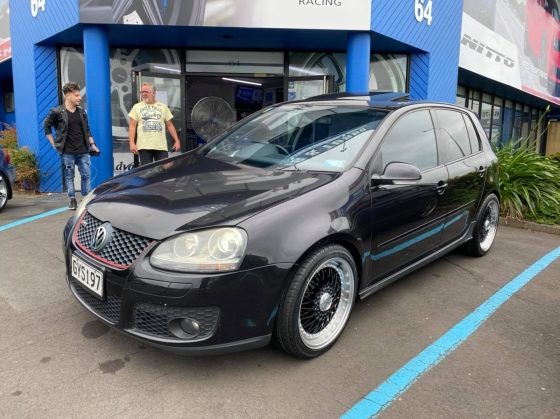 18X8 ADVANTI EURO 35P 5X114.3 5X120 GLOSS BLACK MACHINE LIP - SET OF 4