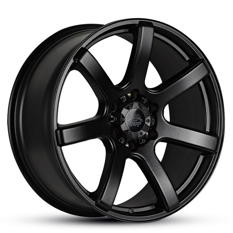 20X9 MAG & TURBO GARAGE C7 30P 6X139.7 GLOSS BLACK - SET OF 4