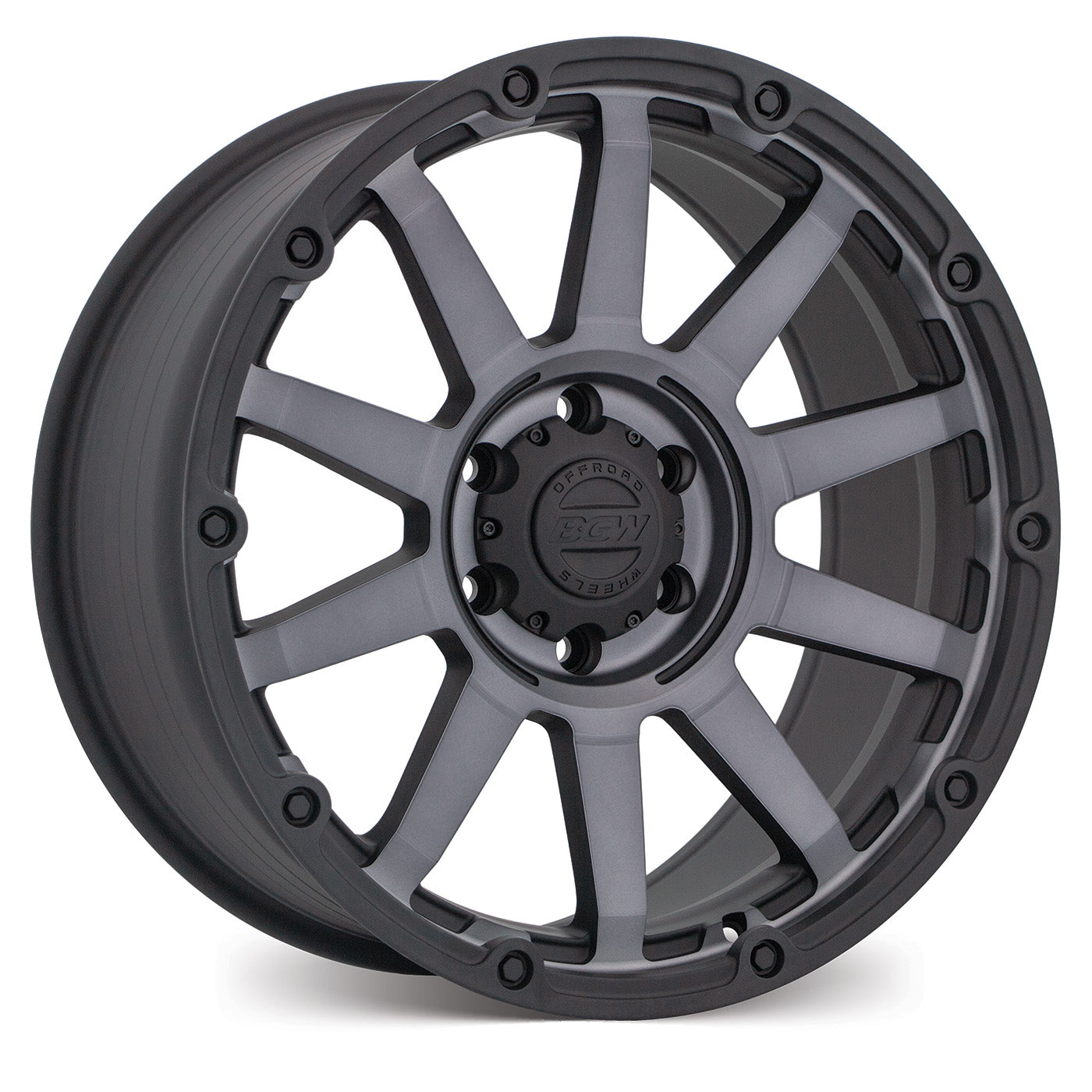 BGW HUNTER - Matt Black w/Dark Tinted Spokes