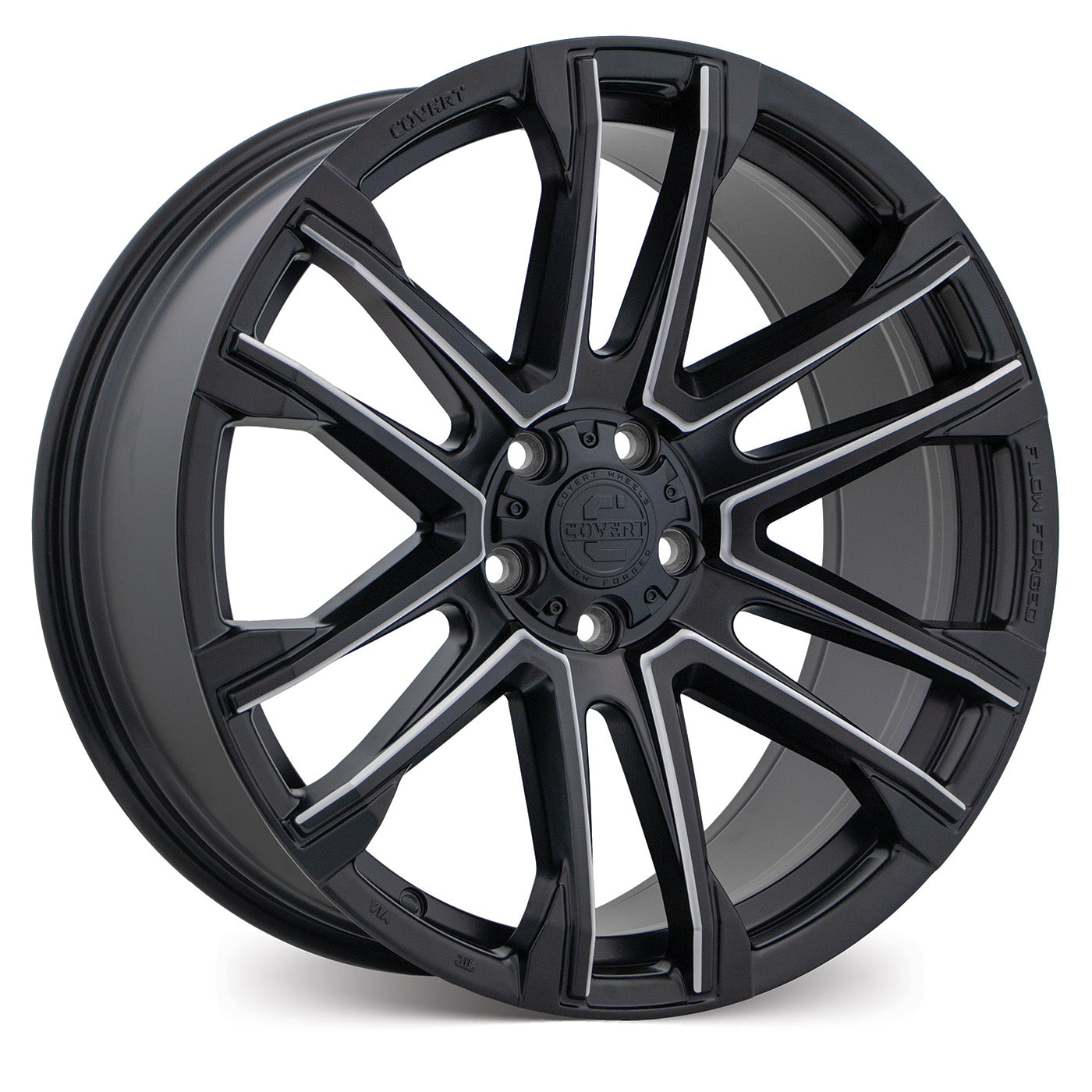 Covert RV4 - Matt Black w/Milled Spoke