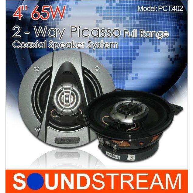 2 X SETS OF SOUNDSTREAM PICASSO SPEAKERS - 4 CORNER PACK - 4", 5X7", 6.5", 6X8" & 6X9