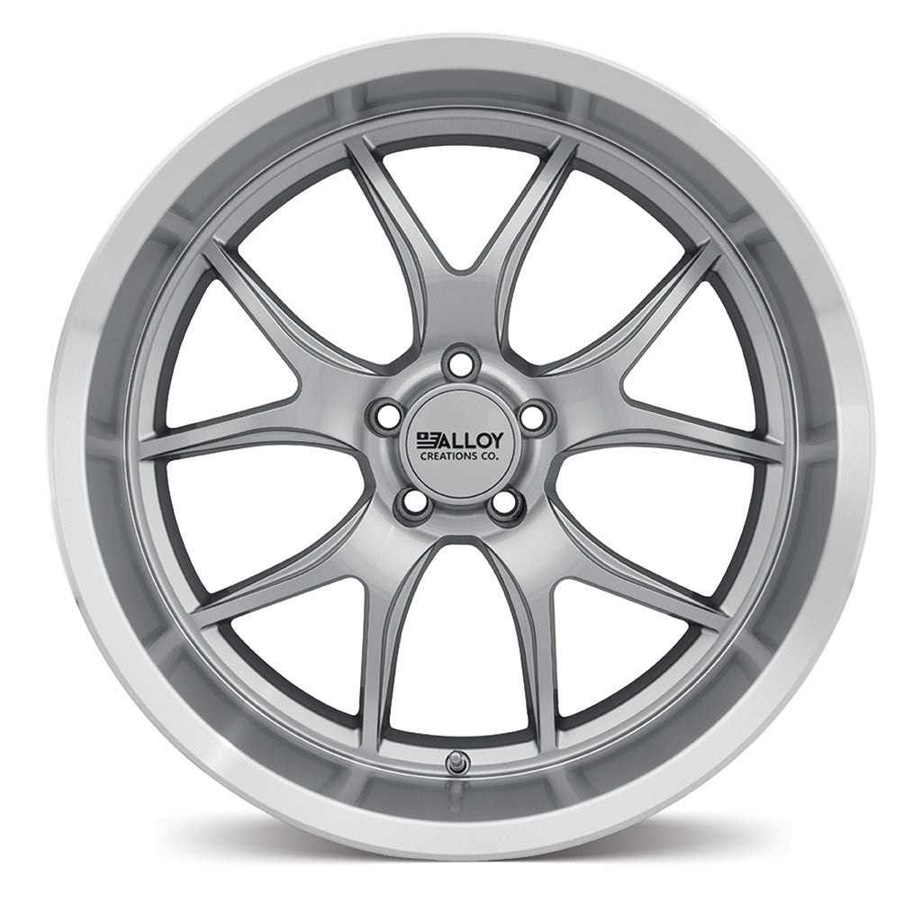  AC525 - Grey w/Machined Lip