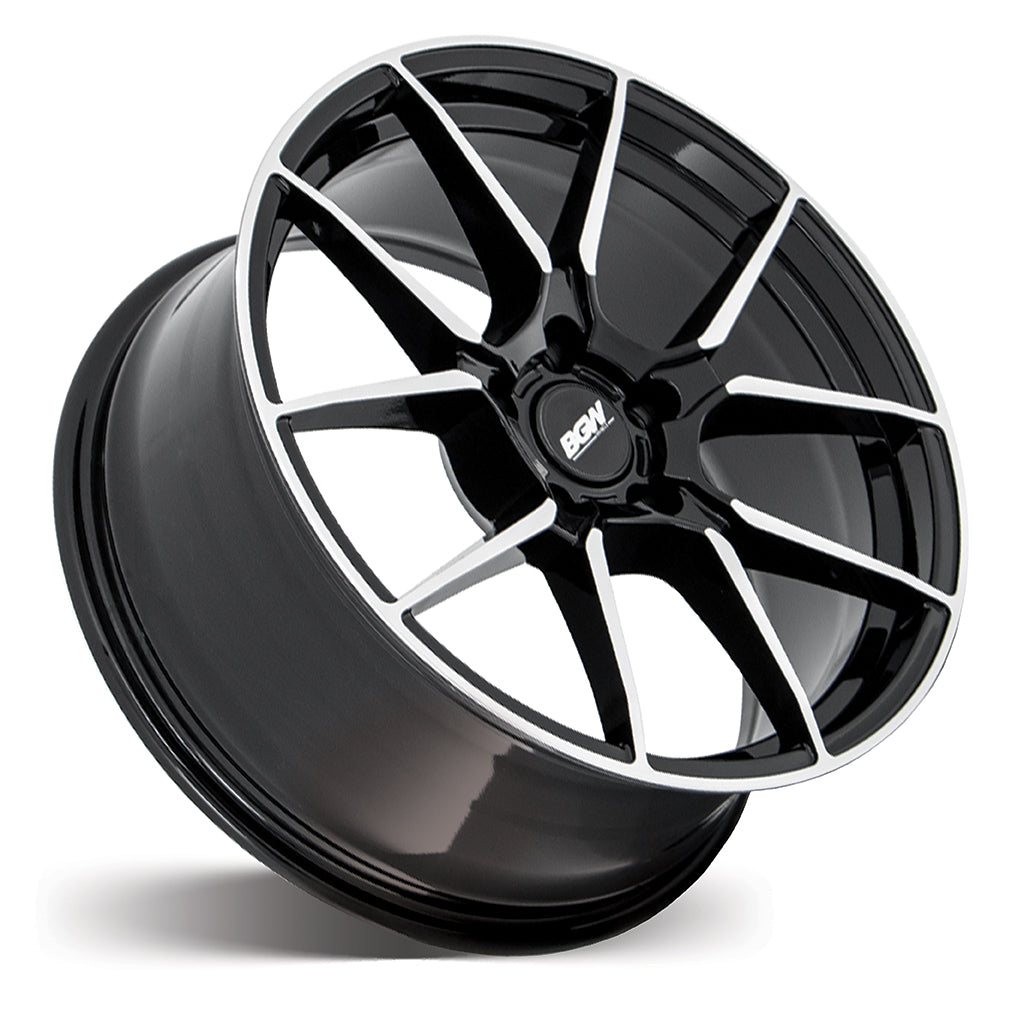 BGW AQUA - Gloss Black w/Machined Face