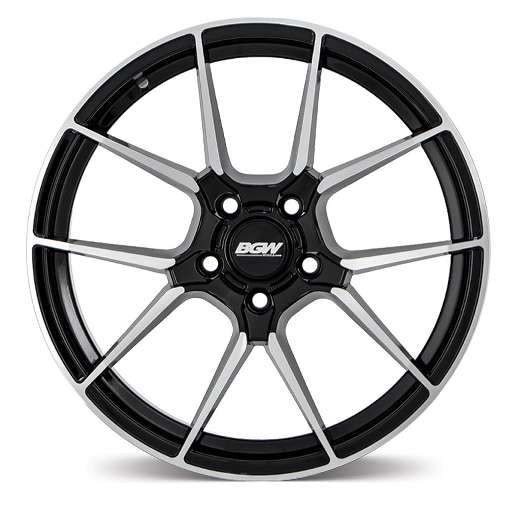 BGW AQUA - Gloss Black w/Machined Face