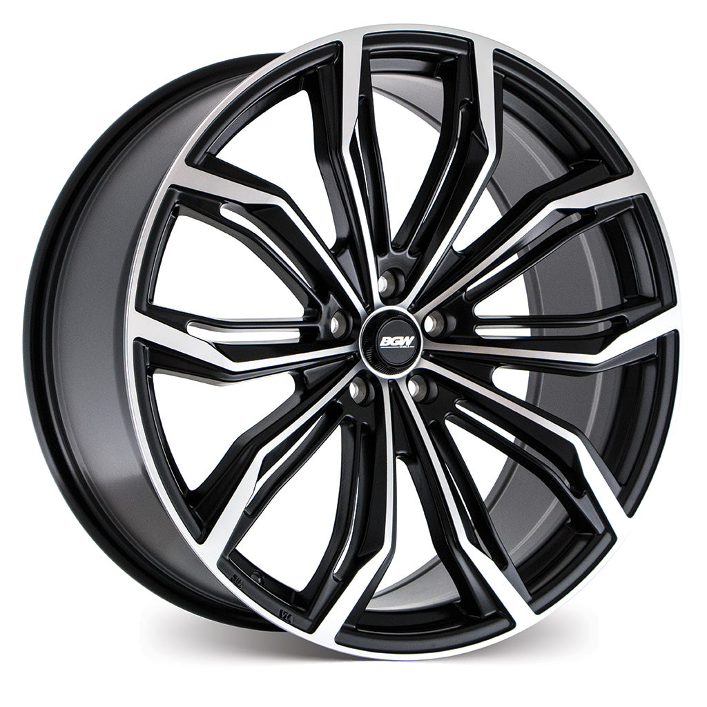 BGW BLACK WIDOW - Satin Black w/Machined Face