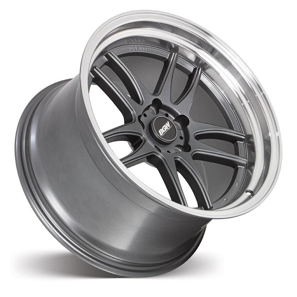 BGW DC EMOTION5 - Gunmetal w/Machined Lip