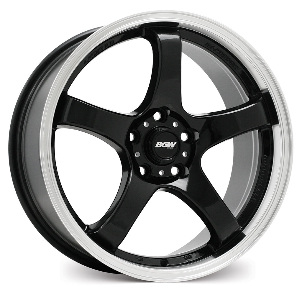 BGW FURY - Gloss Black w/Machined Lip