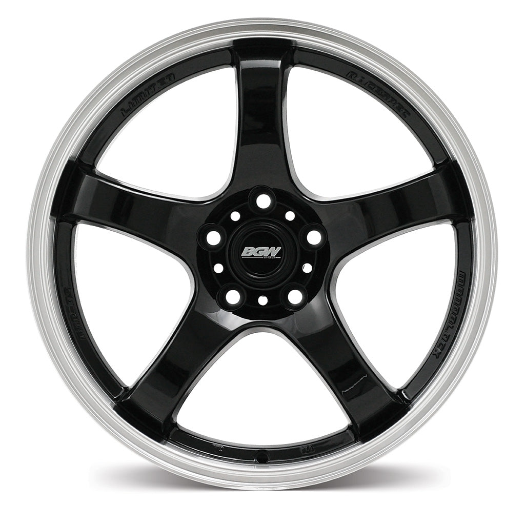 BGW FURY - Gloss Black w/Machined Lip