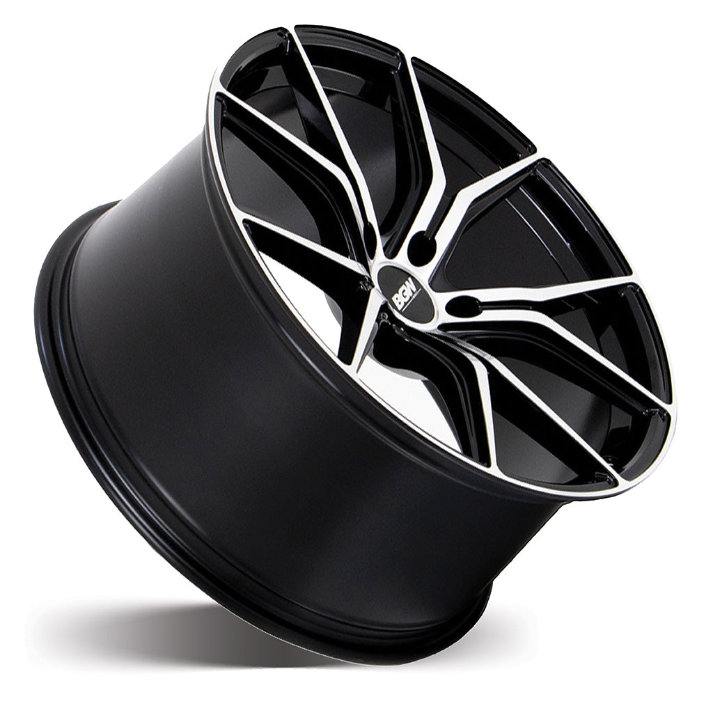BGW COMPTON - Gloss Black w/Machined Face