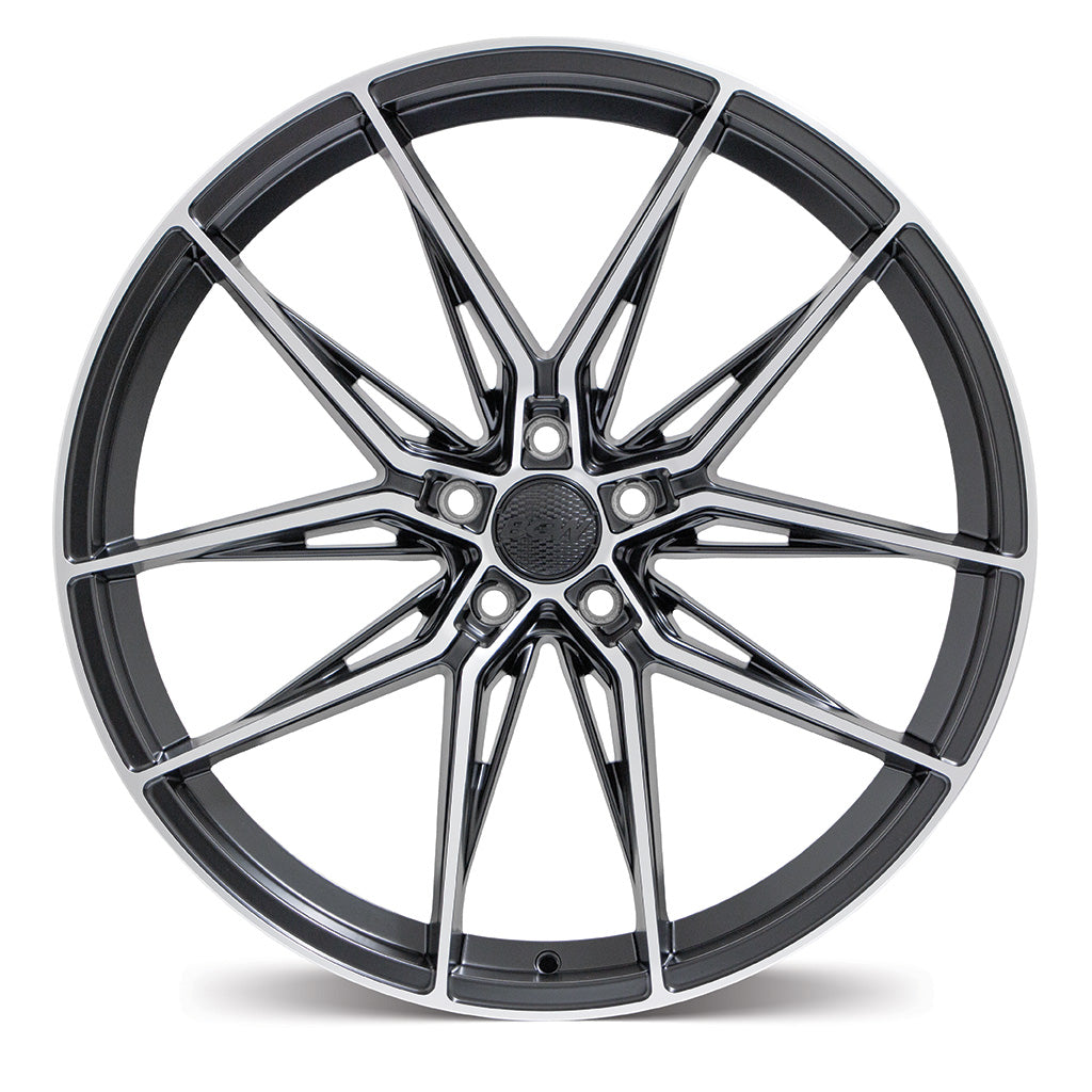 BGW TORETTO - Satin Black w/Machined Face