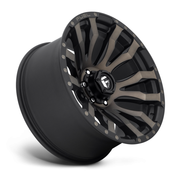 Fuel D674 BLITZ - Matte Black Dark Tint