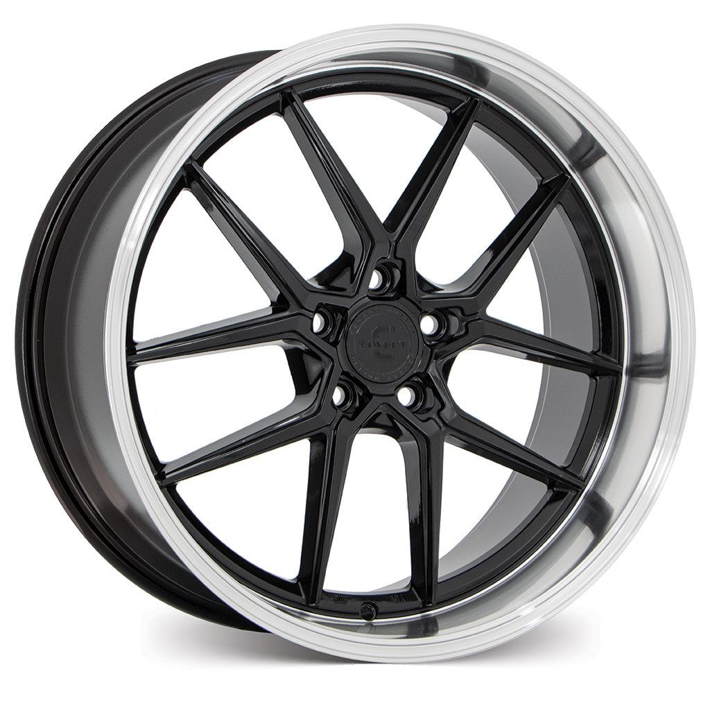 Covert CV4 - Gloss Black w/Machined Lip