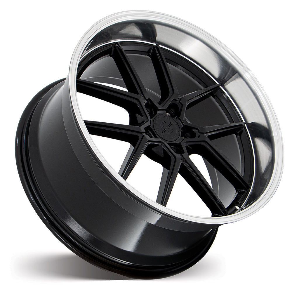Covert CV4 - Gloss Black w/Machined Lip