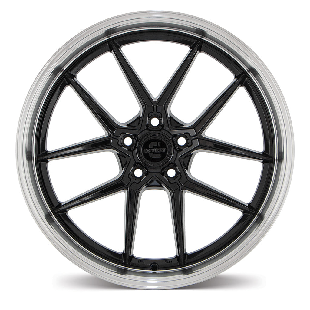 Covert CV4 - Gloss Black w/Machined Lip