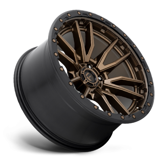 Fuel D681 REBEL (6 STUD) - Bronze With Black Lip