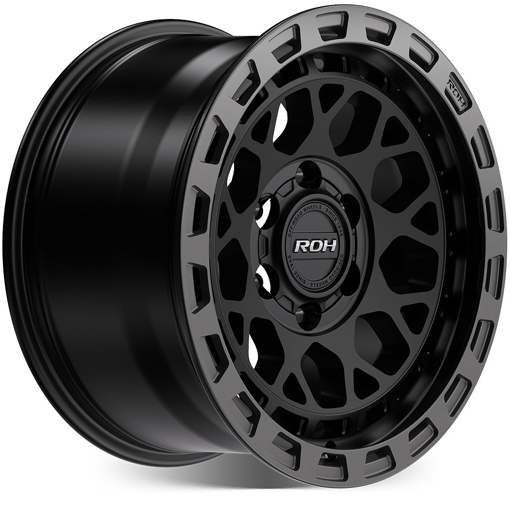 ROH Alloy ATLAS - Matt Black w/Graphite Rim Edge