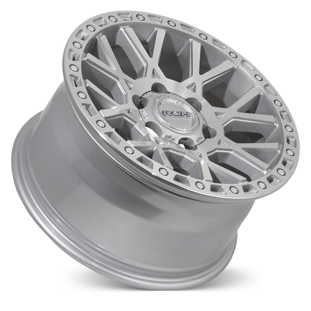 ROH Alloy CRAWLER - Silver w/Machined Face